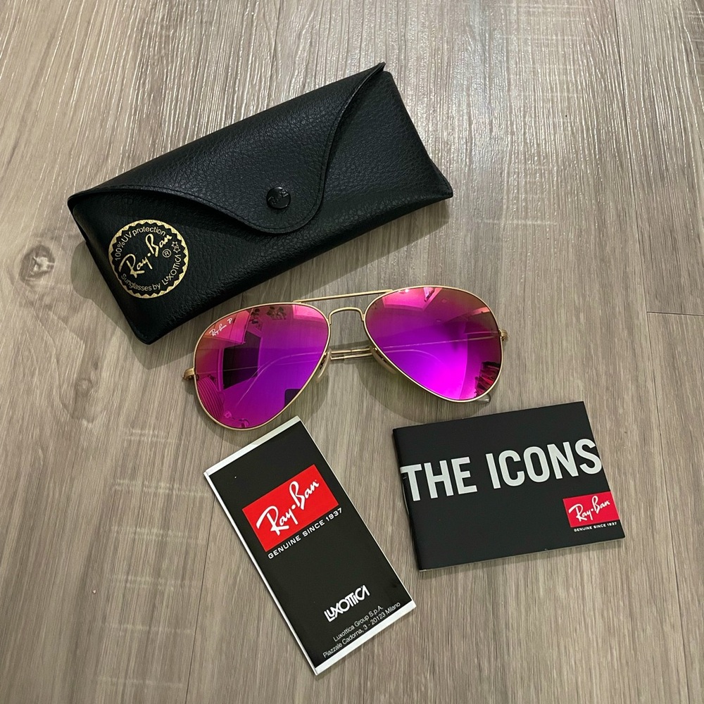 Ray-Ban Aviator Flash Polarized